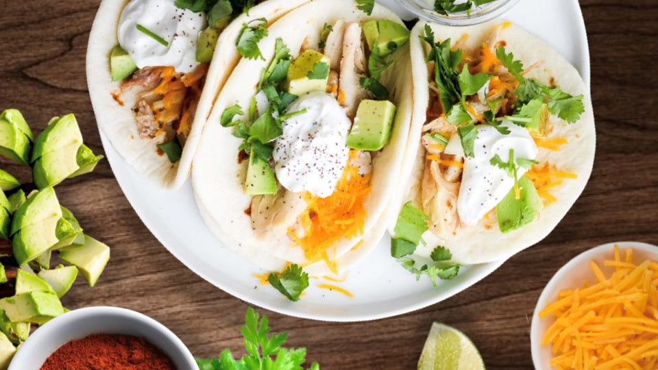 Chicken Soft Tacos