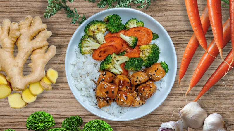 Chicken Teriyaki Bowl