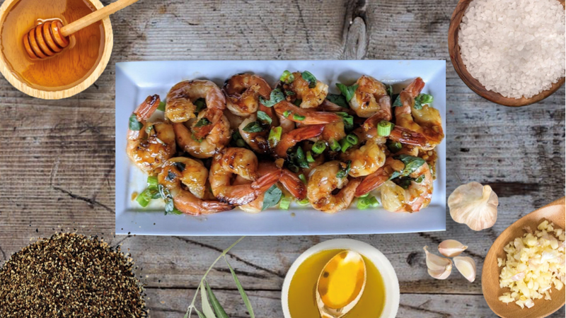 Honey Garlic Shrimp