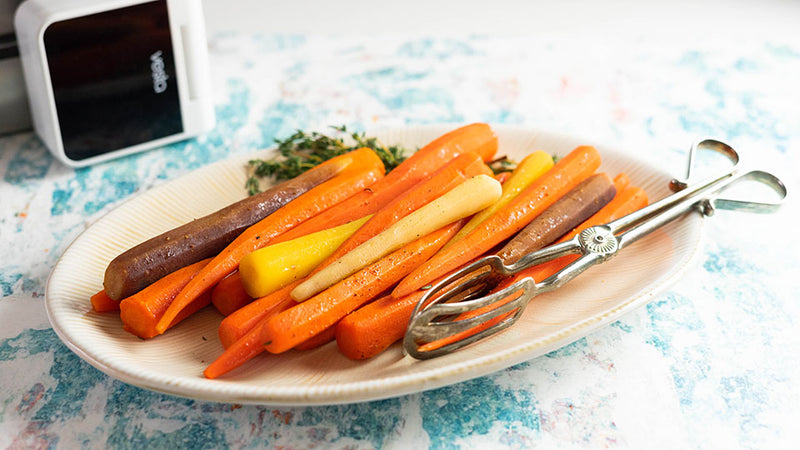 Sous Vide Glazed Carrots