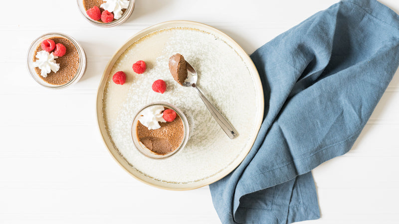 Sous Vide Chocolate Custard