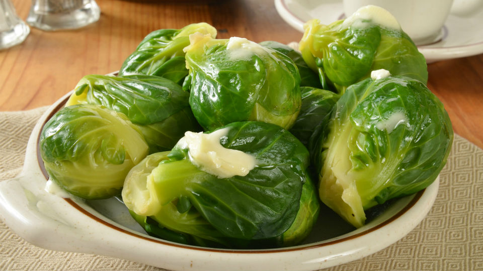 Garlic Butter Brussels Sprouts