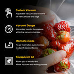 Chamber Vacuum Sealer with Smart Vac and Dry Pump