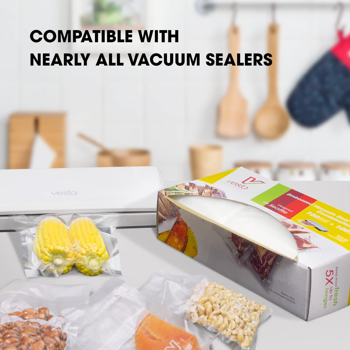 Weston 6x10 Vacuum-Sealer Bags - 100 Count