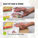Vacuum Seal Bags - 100 count of 6x10" and 8x12" each