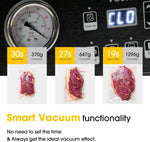 Chamber Vacuum Sealer with Smart Vac and Oil Pump