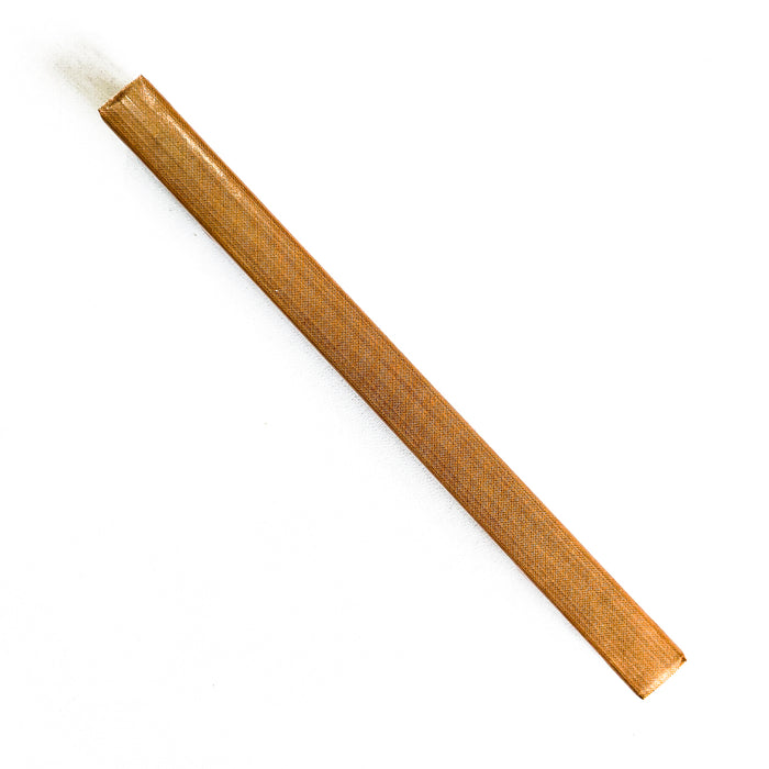 A picture of the seal bar for the V40 Chamber Vac Elite, a thin rectangular bar with brown heat seal tape.