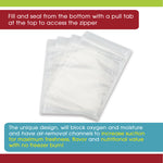 Vesta Zipper Top Sous Vide Pouches