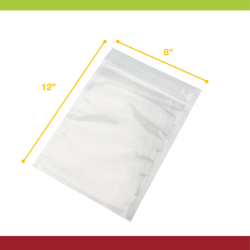 Vesta Zipper Top Sous Vide Pouches