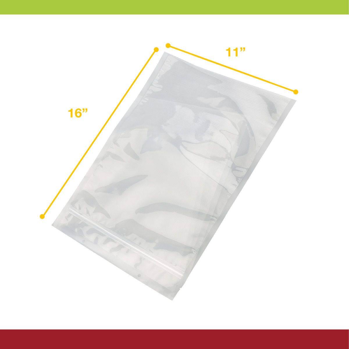 Large Clear Zip Lock Bags (width 11 and up)