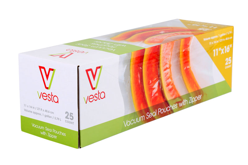 Vesta Zipper Top Sous Vide Pouches