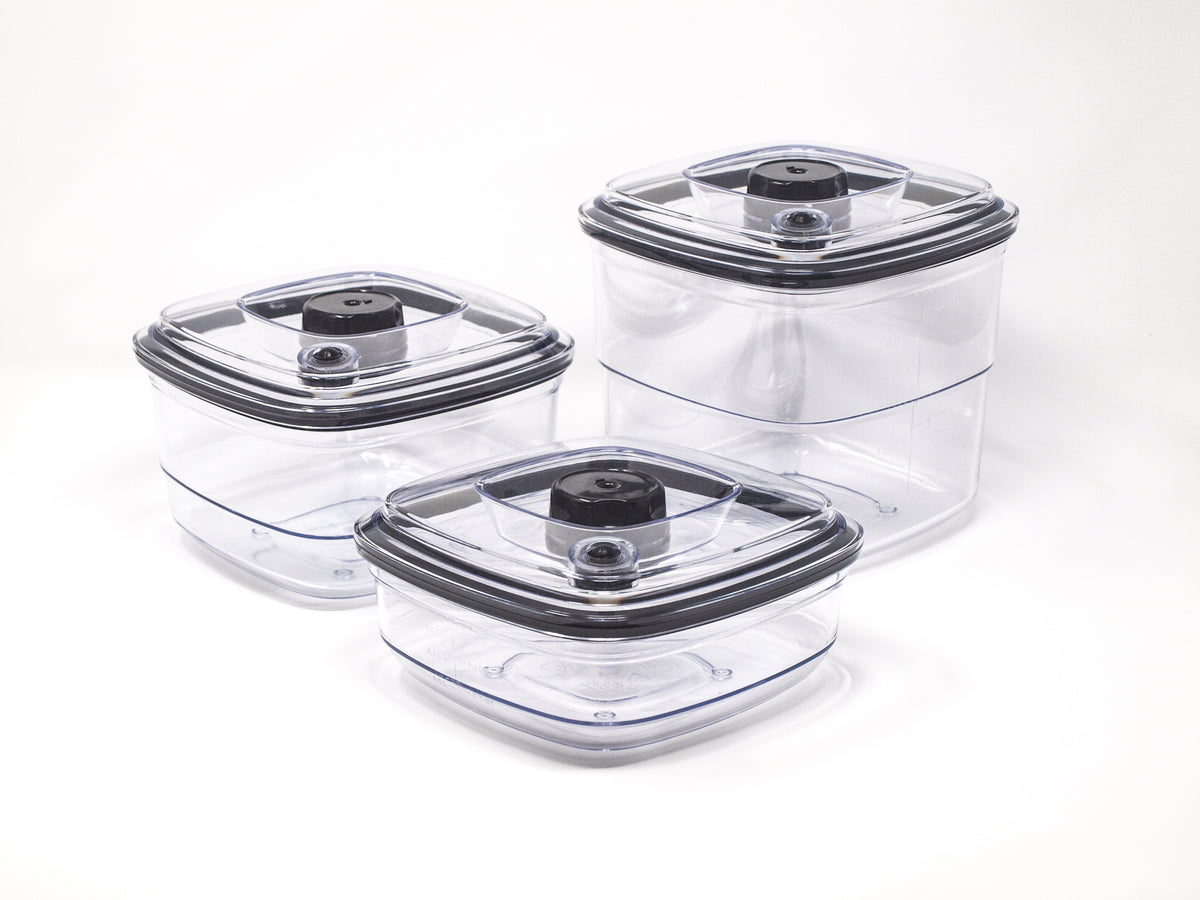 Airtight Glass Containers With Vacuum Seal - vacuumsaver