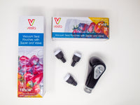 Preserver Bundle with Handheld Vac 'n Seal, 30 Bags in 2 Sizes, and 3 Bottle Stoppers