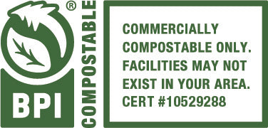 VestaEco Compostable Vacuum Seal Pouches - Flat