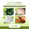 VestaEco Compostable Vacuum Seal Pouches - Flat