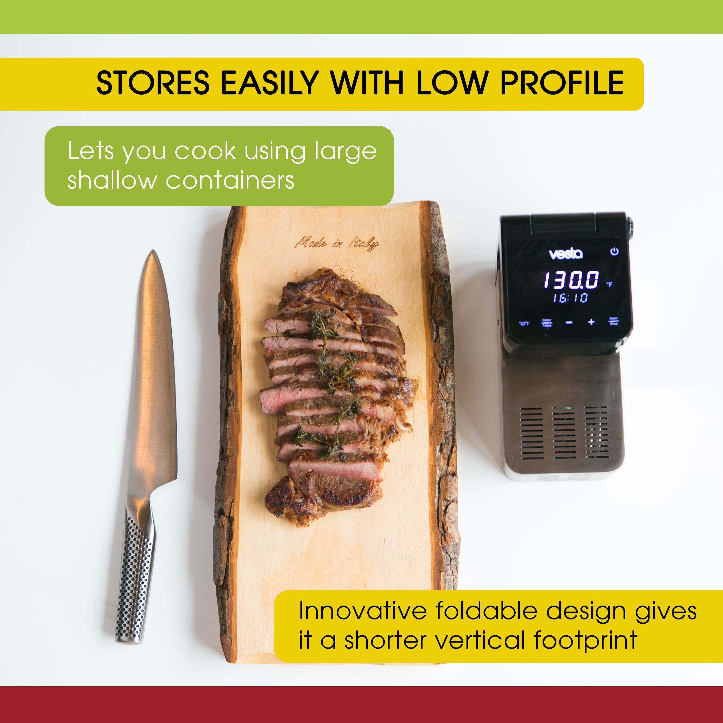 Vesta Precision Imersa Elite Sous Vide Immersion Circulator - Thumbnail 4